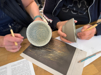 MALUJEME KERAMIKU! (sgraffito)